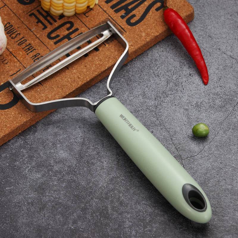 Kitchen Melon And Fruit Peeling Peeler Peeler Multifunctional Stainless Steel Peeler Household - Mubimart