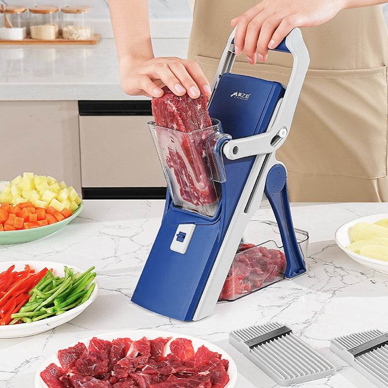 Kitchen Multi-function Vegetable Chopper Purple Household - Mubimart