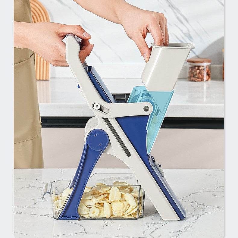 Kitchen Multi-function Vegetable Chopper Purple Household - Mubimart
