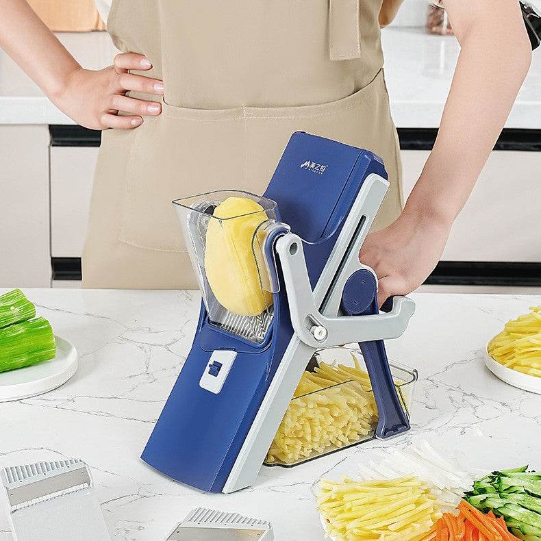 Kitchen Multi-function Vegetable Chopper Purple Household - Mubimart