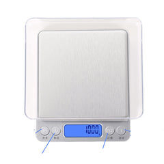 Kitchen Scale Cross-border Baking Electronic Scale High Precision 0.01g Scale Household Stainless Steel Food Scale Coffee Scale Manufacturer - Mubimart -  