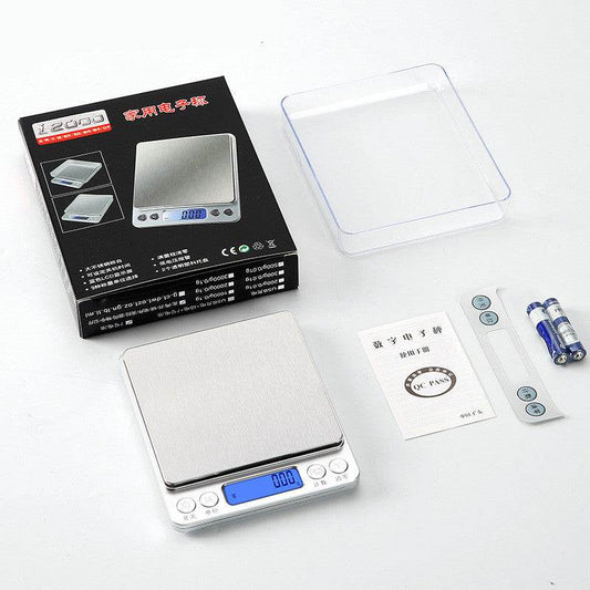 Kitchen Scale Cross-border Baking Electronic Scale High Precision 0.01g Scale Household Stainless Steel Food Scale Coffee Scale Manufacturer - Mubimart