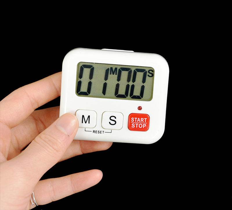 Kitchen Set Reminder Large Screen Led Positive Countdown Timer - Mubimart
