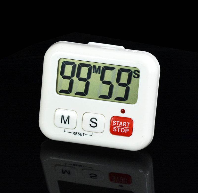 Kitchen Set Reminder Large Screen Led Positive Countdown Timer - Mubimart