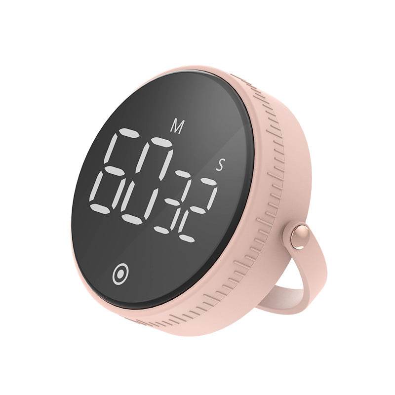 Kitchen Silent Rotary Adjustable Digital Timer - Mubimart