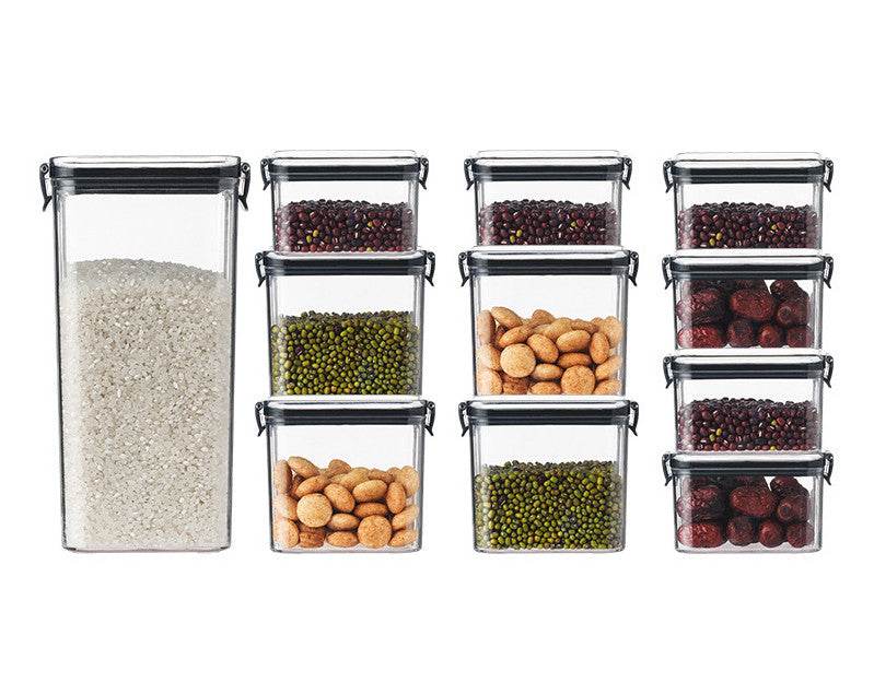 Kitchen Storage Sealed Cans Square Food Preservation Storage Tanks - Mubimart