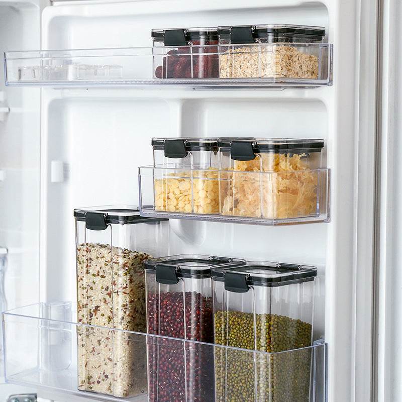 Kitchen Storage Sealed Cans Square Food Preservation Storage Tanks - Mubimart