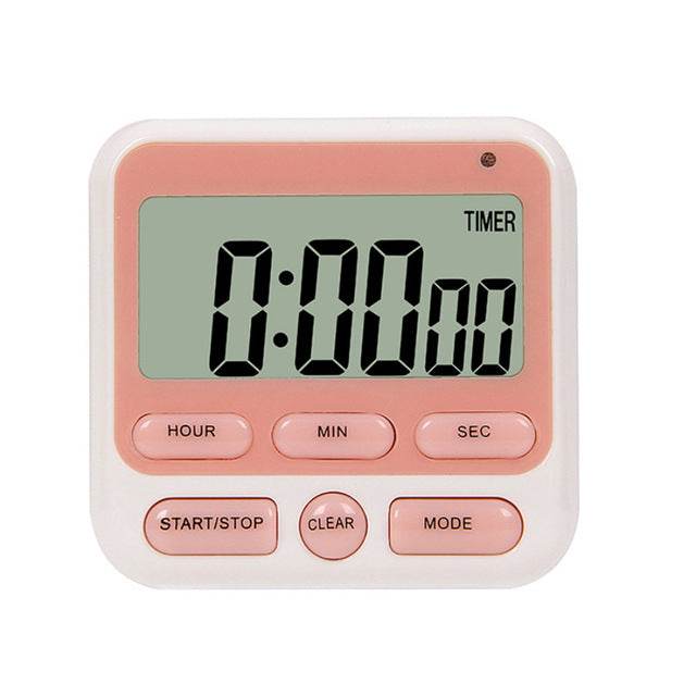 Kitchen Timer Student Learning Exam Upside Down Reminder Alarm Clock Timer - Mubimart
