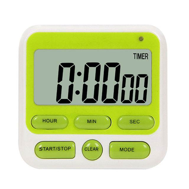 Kitchen Timer Student Learning Exam Upside Down Reminder Alarm Clock Timer - Mubimart
