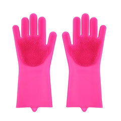 Kitchen Water Proof  Silicone Gloves - Mubimart -  