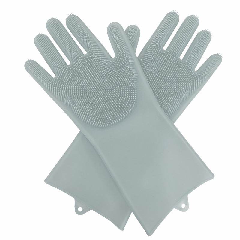 Kitchen Water Proof Silicone Gloves - Mubimart