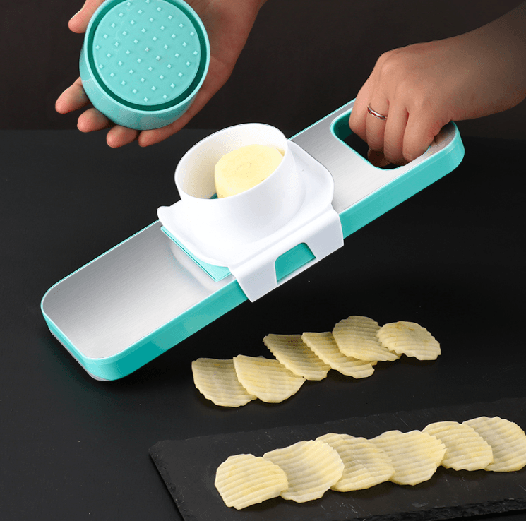 Kitchen artifact stainless steel grater slicer - Mubimart
