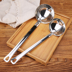 Kitchen colander stainless steel spoon - Mubimart -  