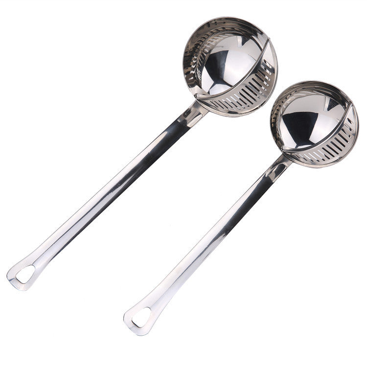 Kitchen colander stainless steel spoon - Mubimart -  