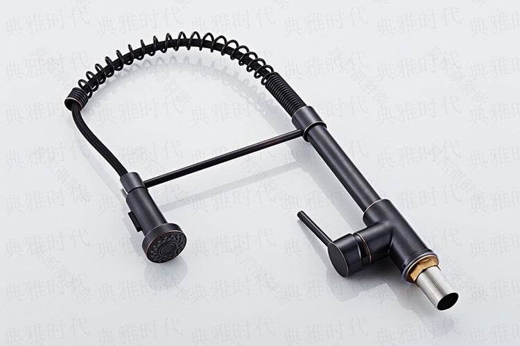 Kitchen faucet full copper hot and cold water - Mubimart