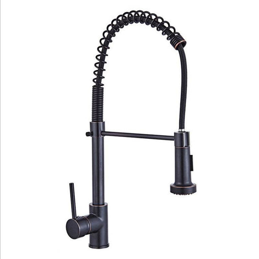 Kitchen faucet full copper hot and cold water - Mubimart