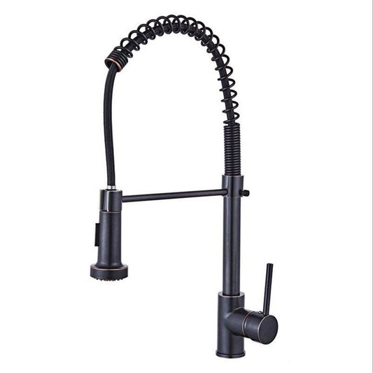 Kitchen faucet full copper hot and cold water - Mubimart