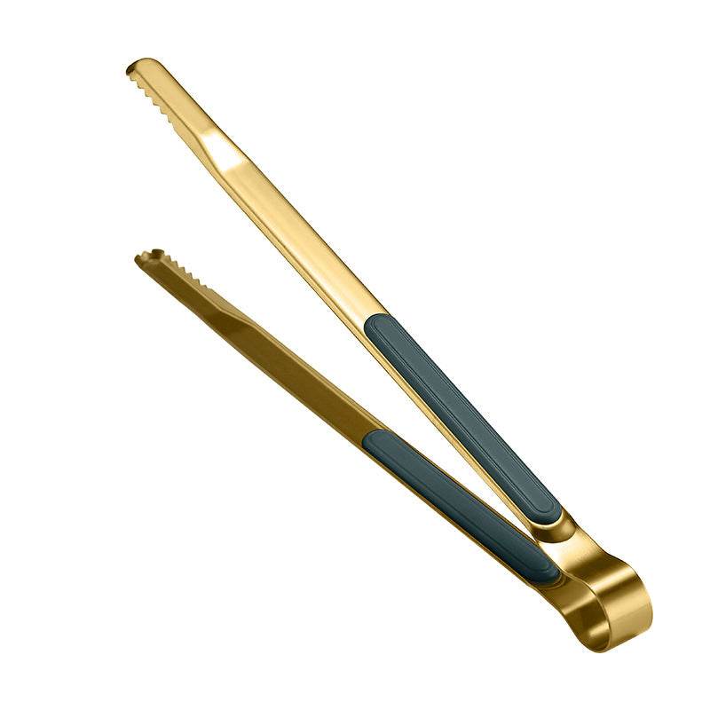Korean Stainless Steel Barbecue Tongs Barbecue Steak Tongs - Mubimart
