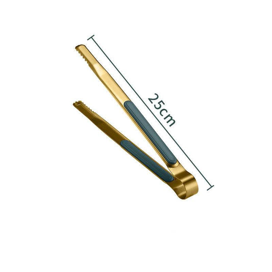 Korean Stainless Steel Barbecue Tongs Barbecue Steak Tongs - Mubimart