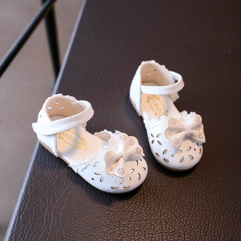 Korean Style Girls' Single Shoes Baby Soft Soled Toddler Shoes - Mubimart