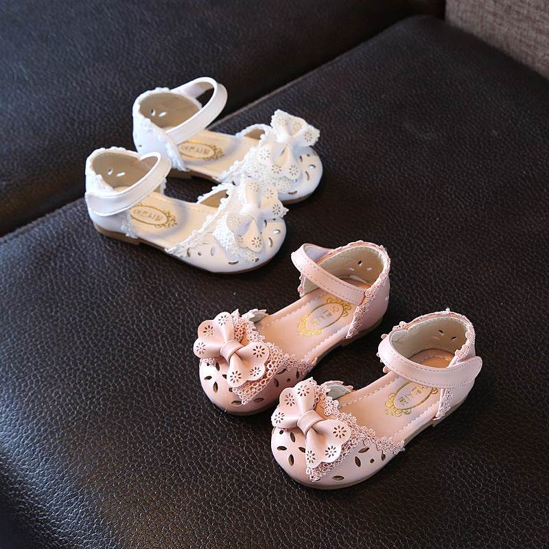 Korean Style Girls' Single Shoes Baby Soft Soled Toddler Shoes - Mubimart