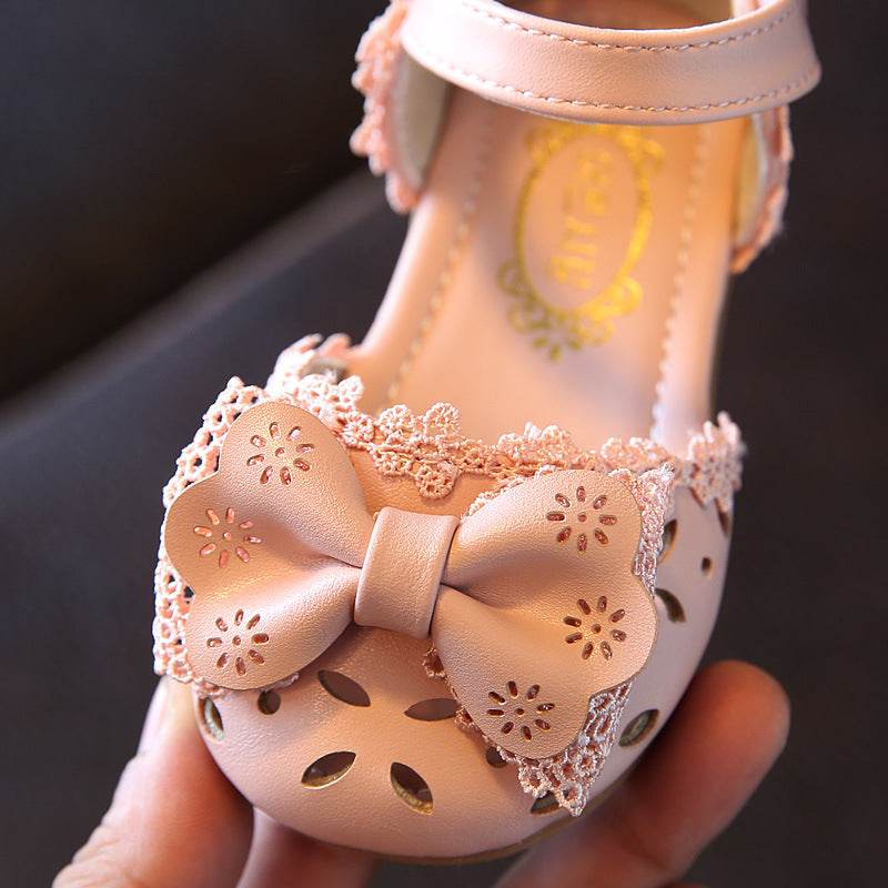 Korean Style Girls' Single Shoes Baby Soft Soled Toddler Shoes - Mubimart