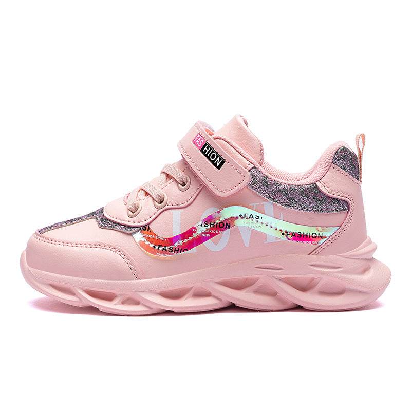 Korean Style Trendy Shoes Girls Girls Shoes Children's Sports Shoes - Mubimart