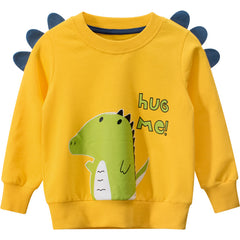 Korean style children's sweater baby clothes - Mubimart - Boy Sweatshirts 