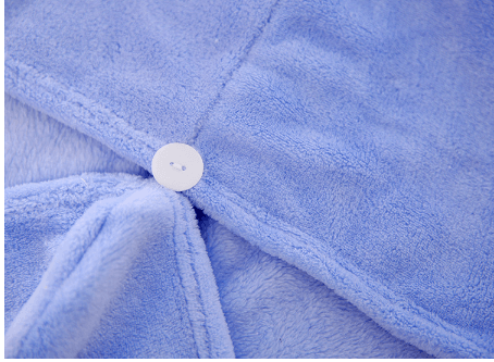 Korean version of coral fleece dry hair cap dry hair towel - Mubimart