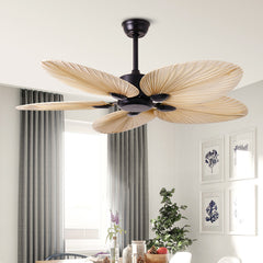 Kwai Leaf Fan Light Traditional Ceiling - Mubimart -  