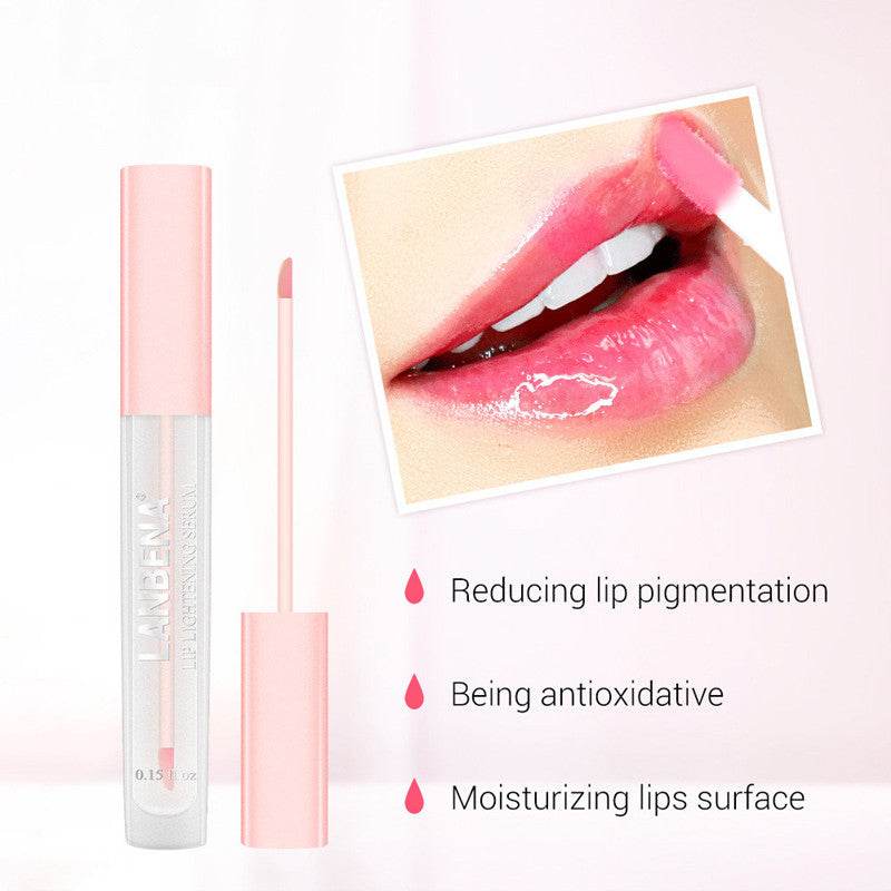 LANBENA LIP LIGHTENING SERUM Moisturizing Cherry Lip Lotion - Mubimart