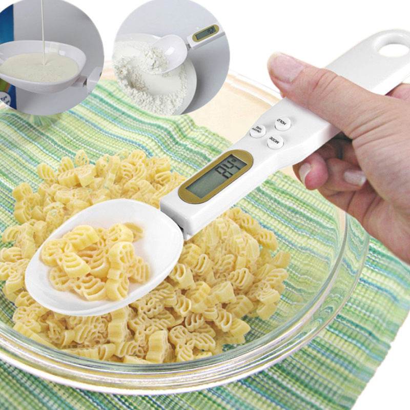 LCD Digital Kitchen Scale Electronic Cooking Food Weight Measuring Spoon Grams Coffee Tea Sugar Spoon Scale Kitchen Tools - Mubimart