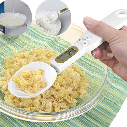 LCD Digital Kitchen Scale Electronic Cooking Food Weight Measuring Spoon Grams Coffee Tea Sugar Spoon Scale Kitchen Tools - Mubimart