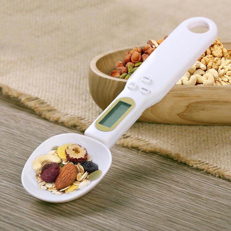 LCD Digital Kitchen Scale Electronic Cooking Food Weight Measuring Spoon Grams Coffee Tea Sugar Spoon Scale Kitchen Tools - Mubimart