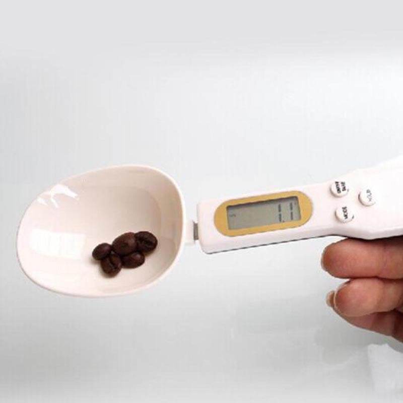 LCD Digital Kitchen Scale Electronic Cooking Food Weight Measuring Spoon Grams Coffee Tea Sugar Spoon Scale Kitchen Tools - Mubimart