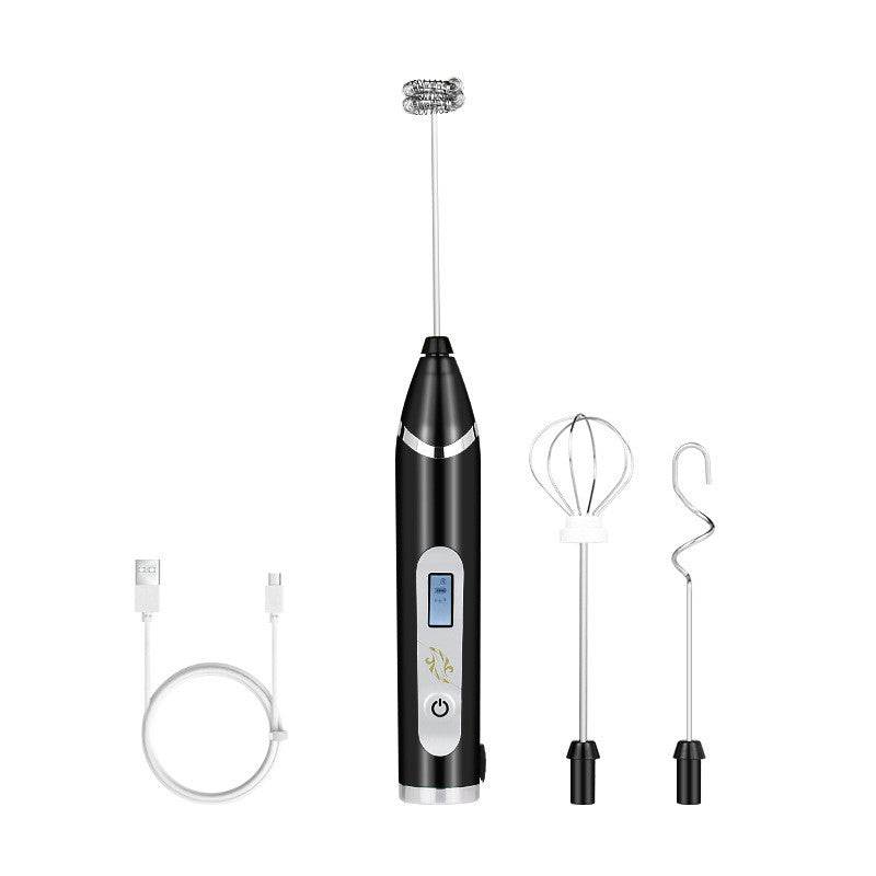 LCD Display Kitchen Hand-held Electric Whisk - Mubimart