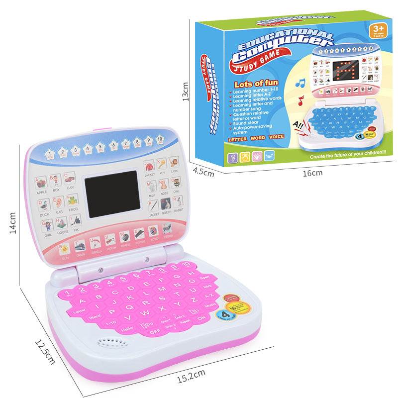 LED Display Learning Machine Music Children's Toys - Mubimart