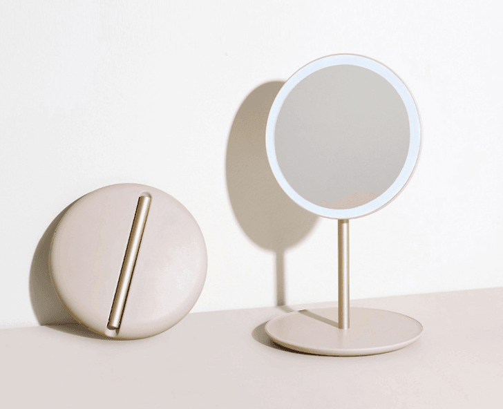 LED Folding Mirror Make-up mirror - Mubimart