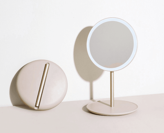 LED Folding Mirror Make-up mirror - Mubimart
