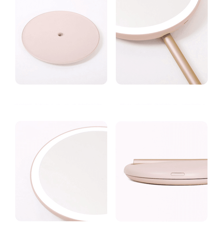 LED Folding Mirror Make-up mirror - Mubimart