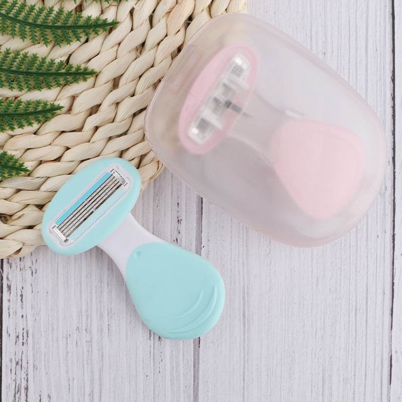 Ladies Manual Shaver Razor Armpit And Leg Hair Private Parts - Mubimart