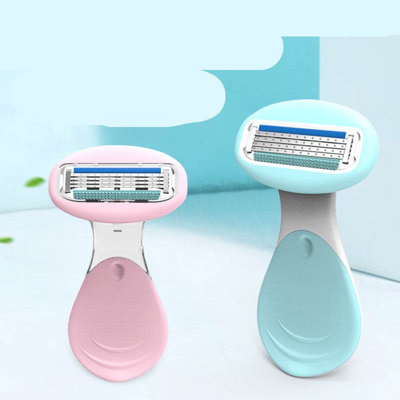 Ladies Manual Shaver Razor Armpit And Leg Hair Private Parts - Mubimart