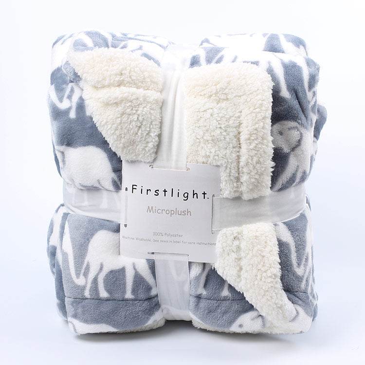 Lambskin, blanket, leg, blanket - Mubimart