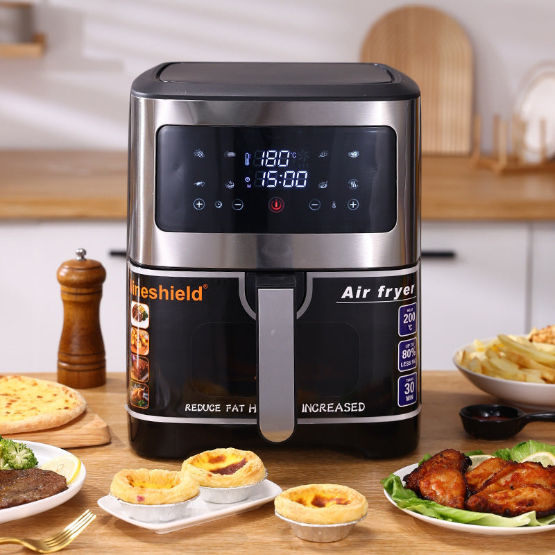 Large Capacity Air Fryer Visual Window Household - Mubimart - Air Fryer 