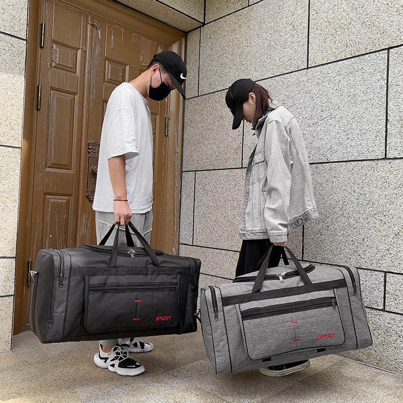 Large Capacity Carry-on Travel Bag Travel Bag Moving Luggage - Mubimart