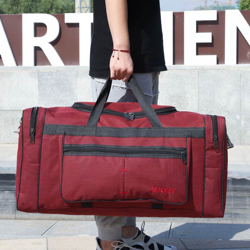 Large Capacity Carry-on Travel Bag Travel Bag Moving Luggage - Mubimart