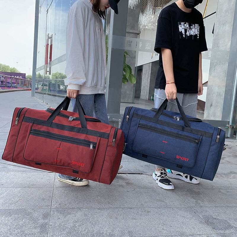 Large Capacity Carry-on Travel Bag Travel Bag Moving Luggage - Mubimart