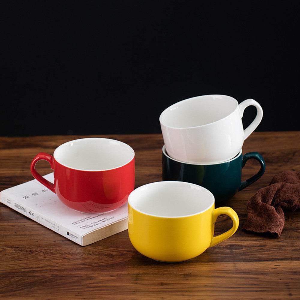 Large Capacity Ceramic Mug Coffee Mug - Mubimart