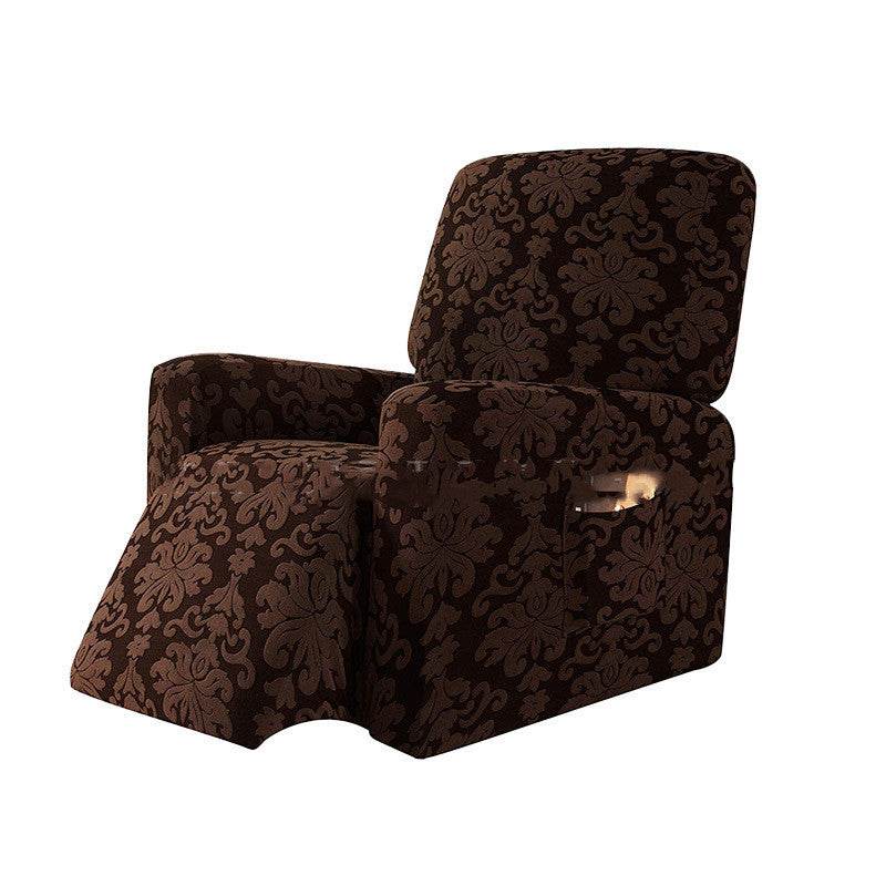 Large Jacquard Recliner Cover Full Sofa Protective Cover Sofa Cover Chair Cover - Mubimart