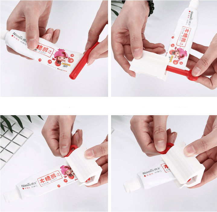 Large Manual Toothpaste Facial Cleanser Hand Cream Squeezer - Mubimart